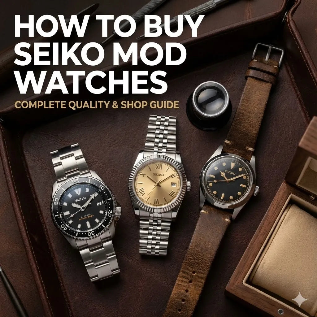 How to Buy High-Quality Seiko Mod Watches: Top Seiko Mod Sites
