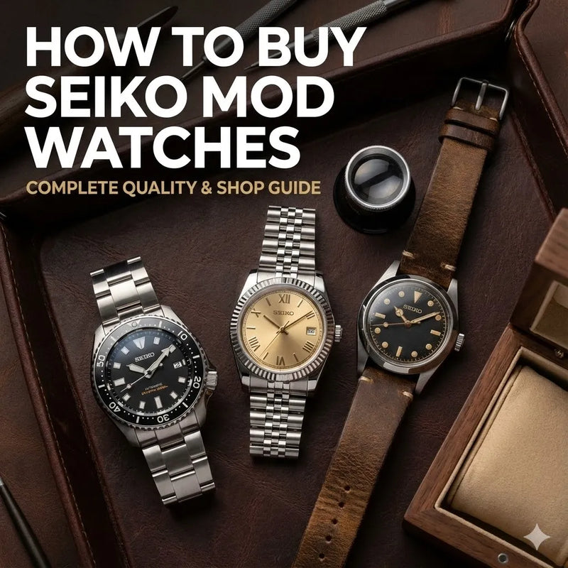 How to Buy High-Quality Seiko Mod Watches: Top Seiko Mod Sites