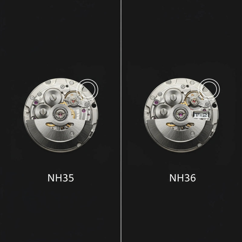 Seiko NH35 vs NH36: Complete Movement Comparison Guide