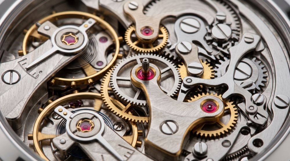 Image of jewels in a watch