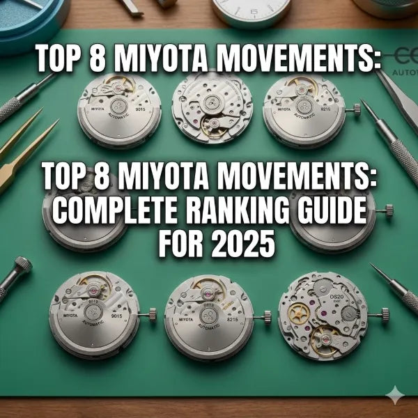 Top 8 Miyota Movements: Complete Ranking Guide for 2025