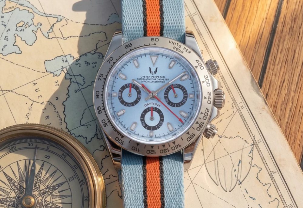 Image of nylon strap watch for summer