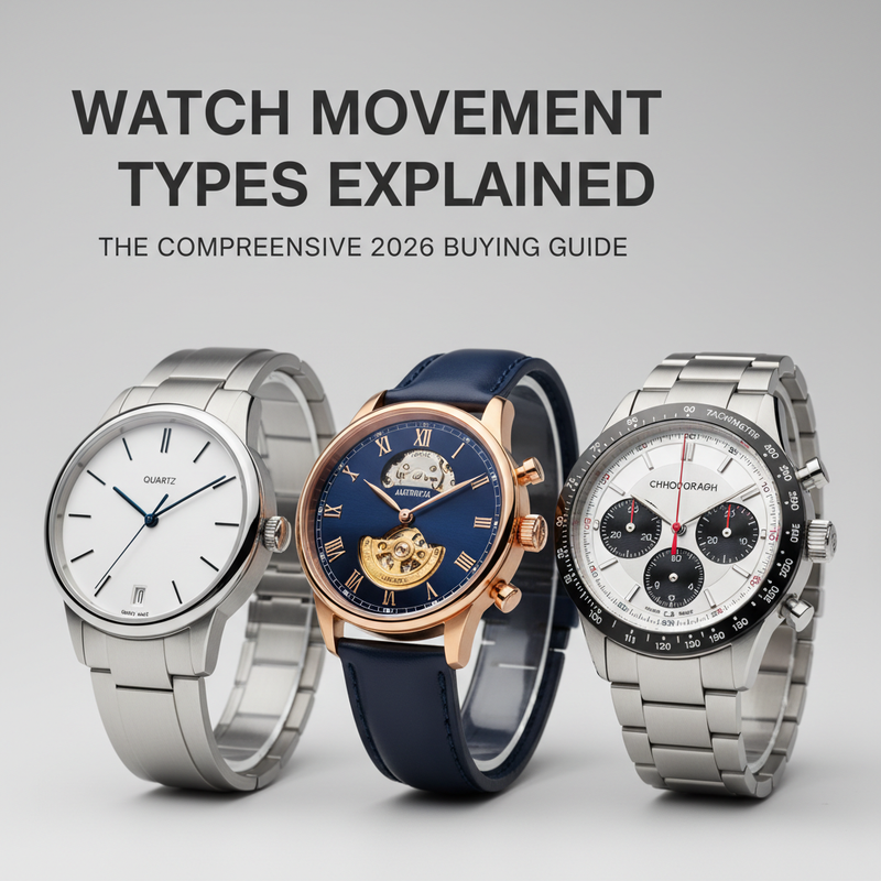 Quartz vs Automatic vs Chronograph: How to Choose (2026 Guide)