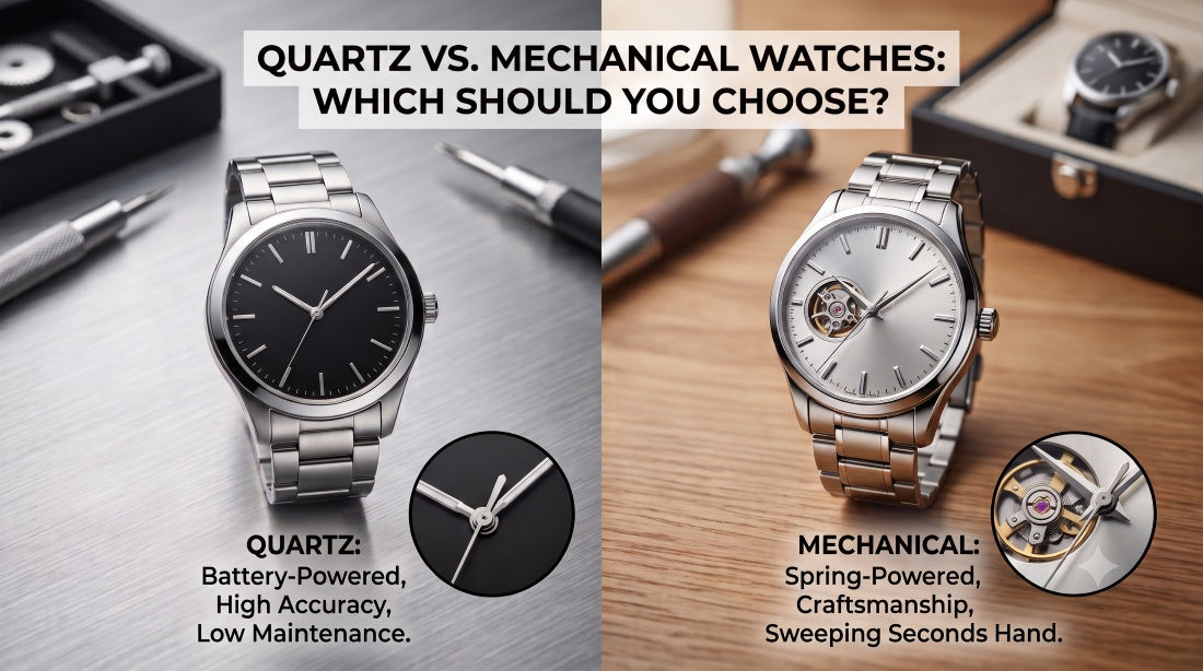 Image of Quartz vs Mechanical Watches