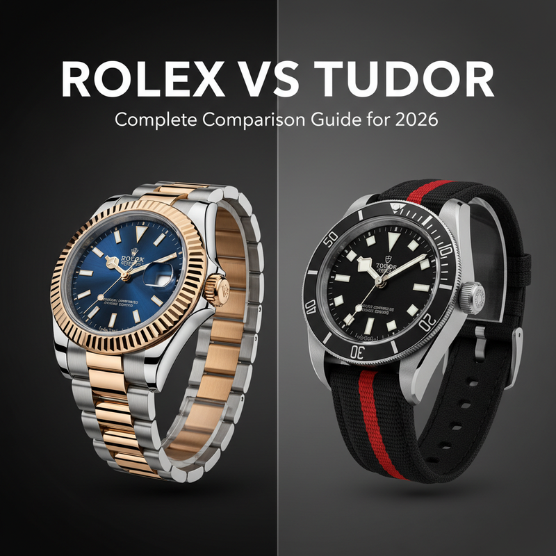 Rolex vs Tudor: Complete Comparison Guide for 2026