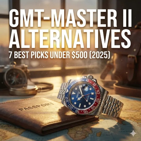 7 Best Rolex GMT-Master II Alternatives Under $500 in 2025