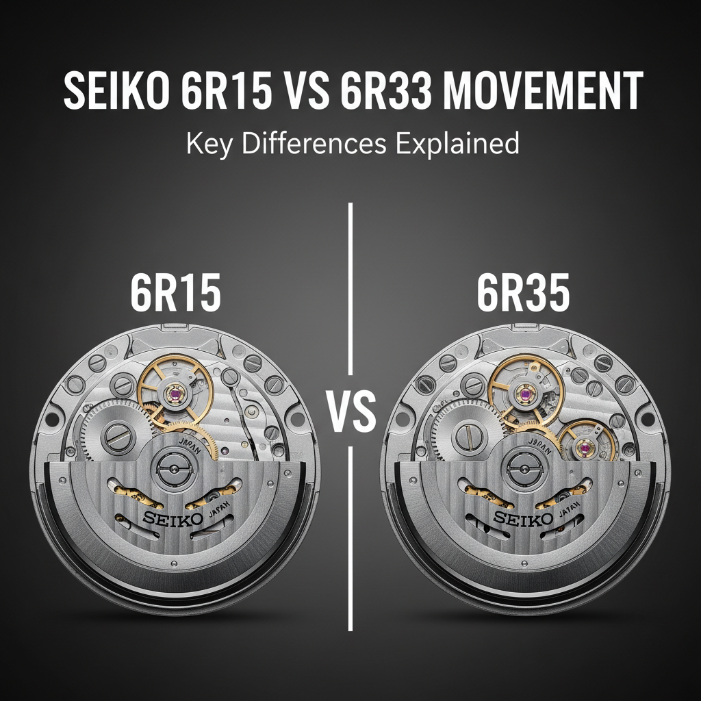 Seiko 6R15 vs 6R35 Movement: Key Differences Explained