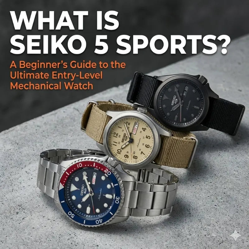 What Is Seiko 5 Sports? A Beginner's Guide