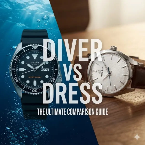 Seiko Dive Watches vs Dress Watches for Men: Which Should You Choose?