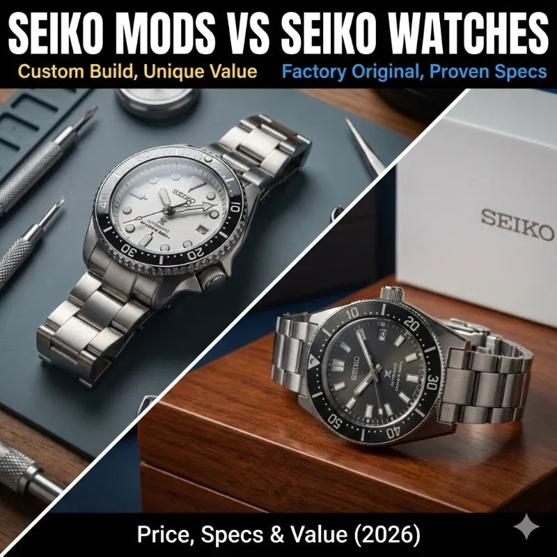 Seiko Mods vs Seiko Watches: Price, Specs & Value (2026)