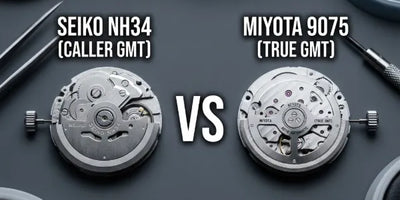 Seiko NH34 vs Miyota 9075 GMT Movement: Complete Comparison