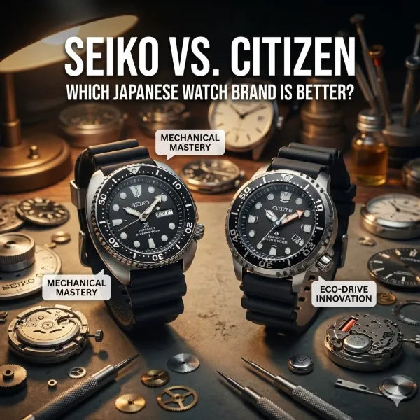 Seiko vs Citizen: Which Japanese Watch Brand Is Better?
