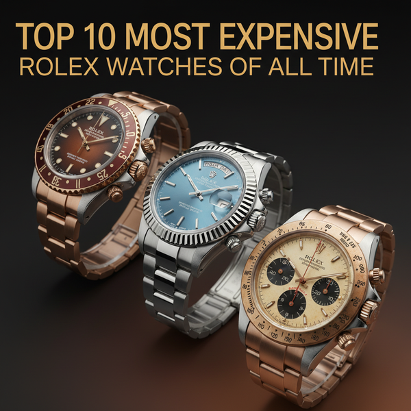 Top 10 Most Expensive Rolex Watches of All Time