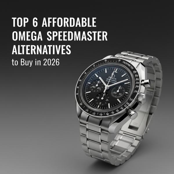 Top 6 Affordable Omega Speedmaster Alternatives to Buy in 2026