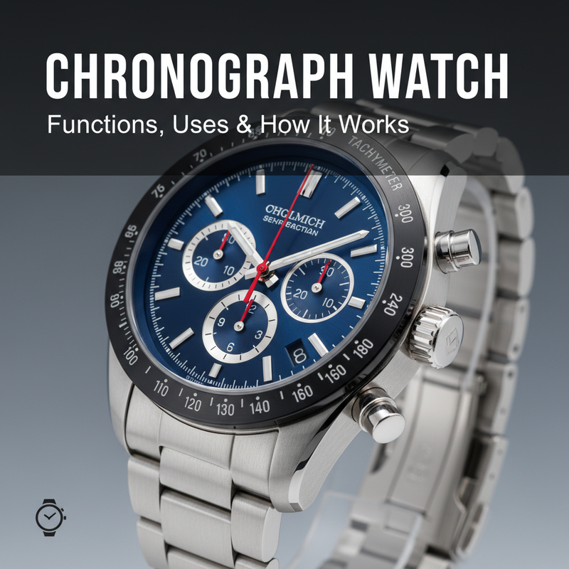 What is a Chronograph Watch? A Guide to Functions and Types