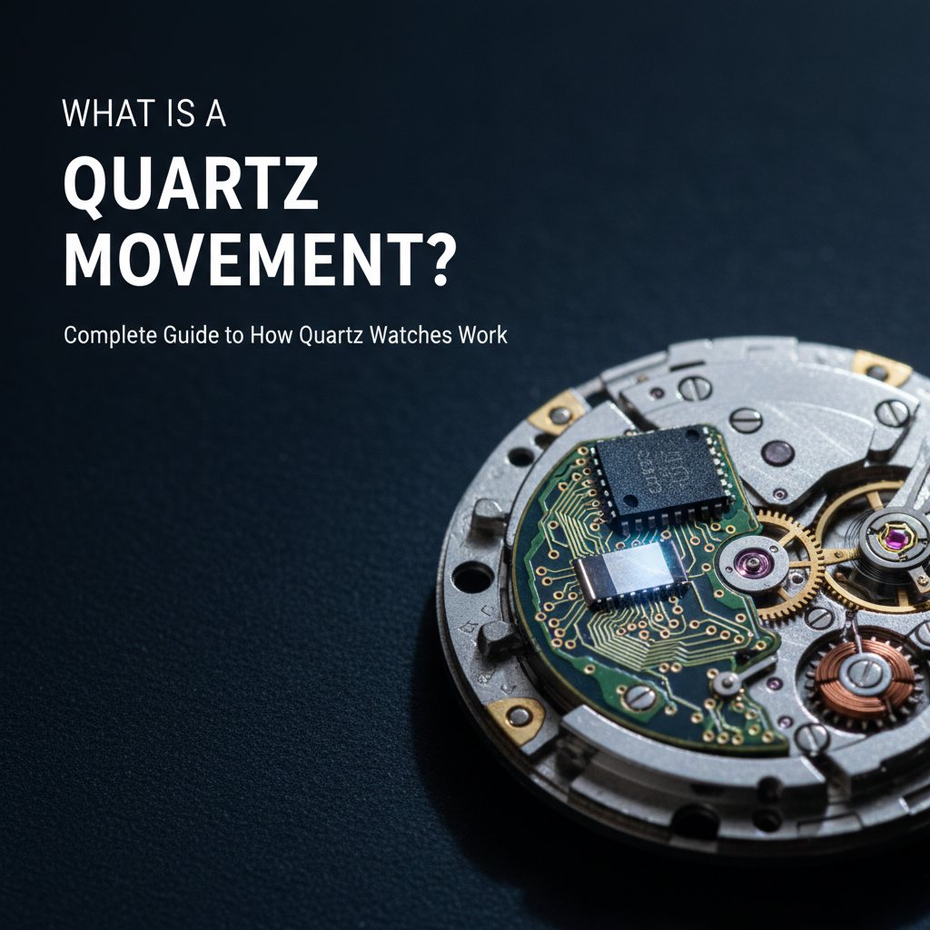 Image of What Is a Quartz Movement? Complete Guide to How Quartz Watches Work