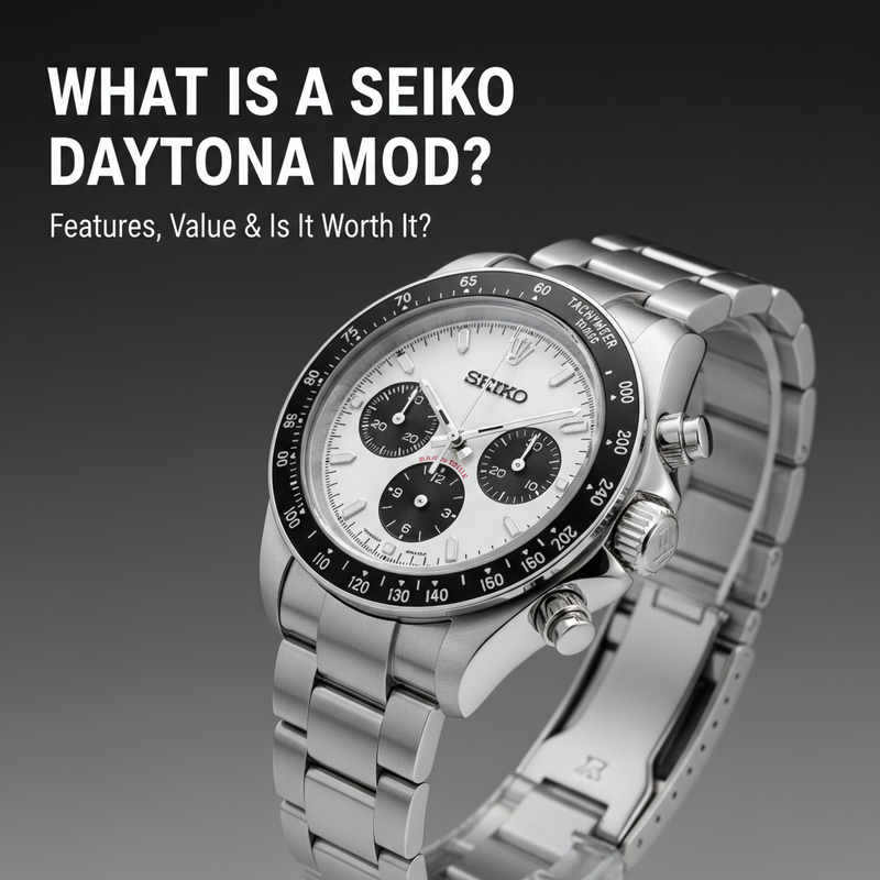 What Is a Seiko Daytona Mod? Features, Value & Is It Worth It?