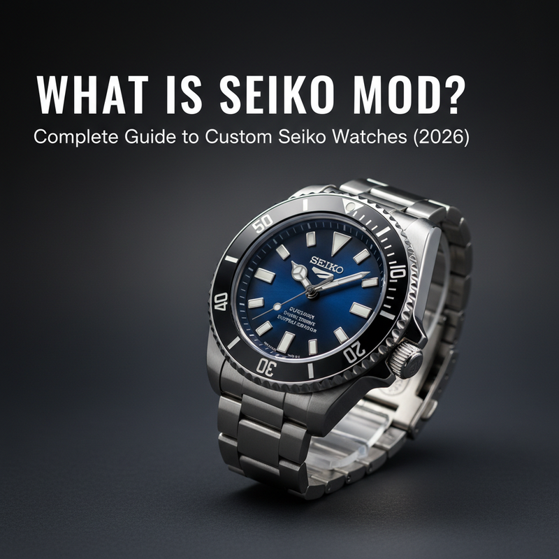 What Is Seiko Mod? Complete Guide to Custom Seiko Watches (2026)