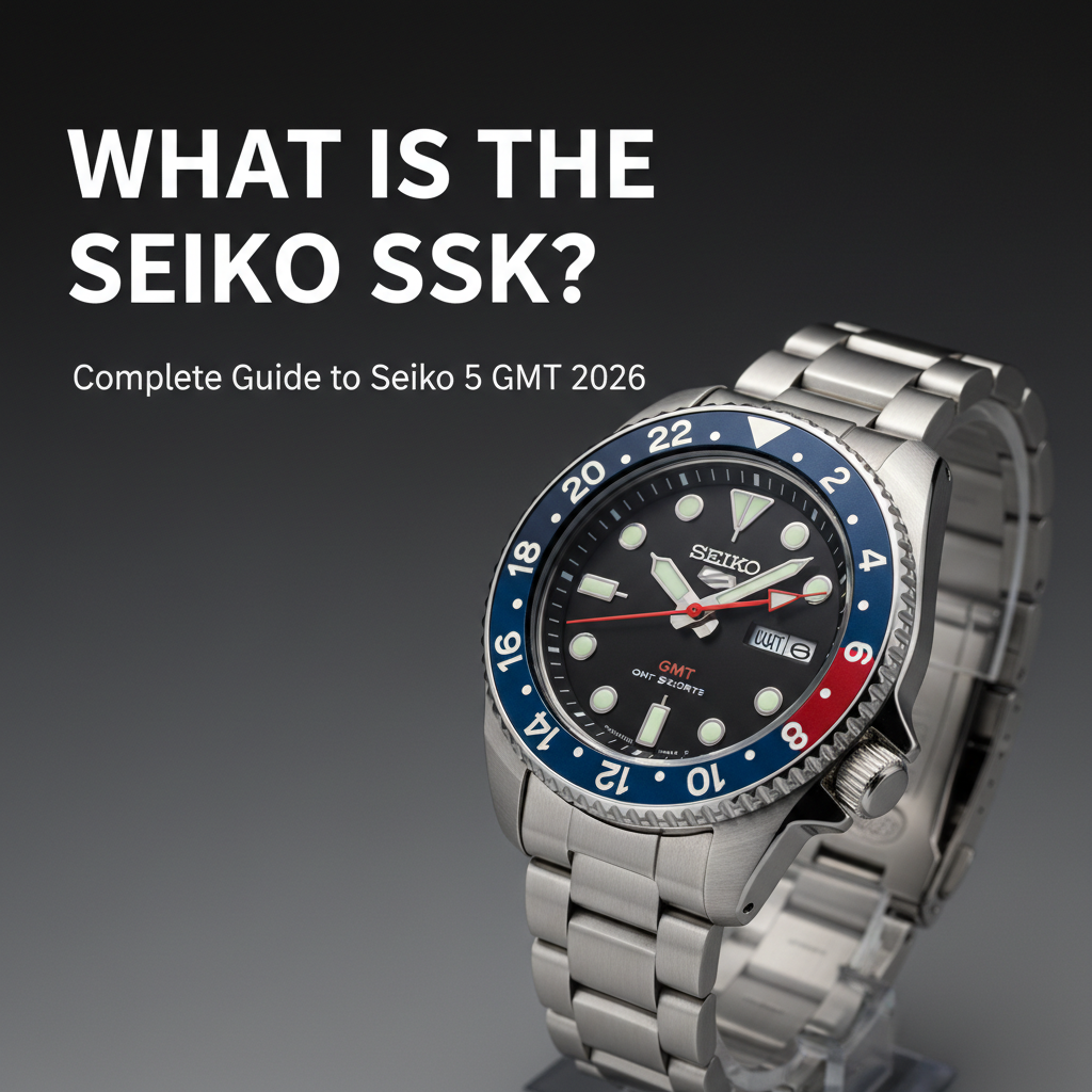 Image of What Is the Seiko SSK? Complete Guide to Seiko 5 GMT 2026