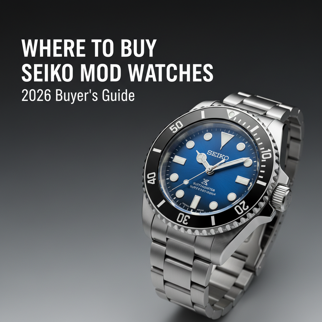 Where to Buy Seiko Mod Watches: 2026 Buyer's Guide