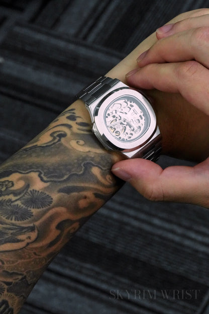 Mod Nautilus Skeleton Silver - SKYRIM WRIST 