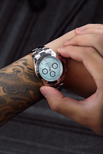 Mod Daytona Silver Ice Blue - SKYRIM WRIST 