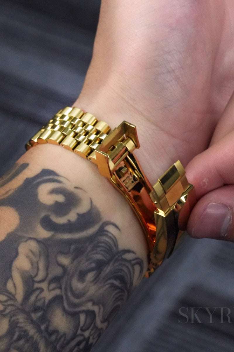 Image of Sovereign Day-Date Gold - SKYRIM WRIST 