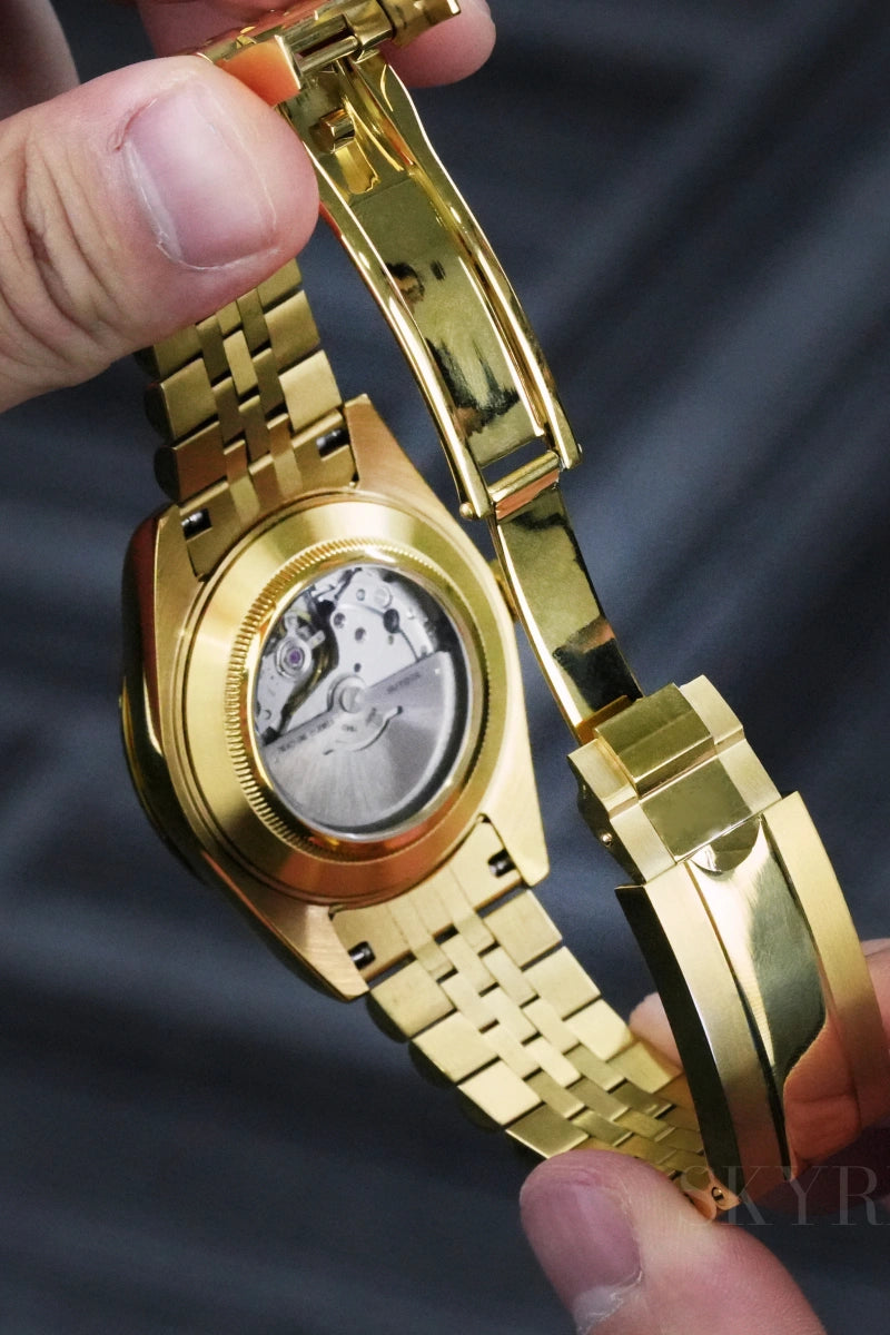 Image of Sovereign Day-Date Gold - SKYRIM WRIST 