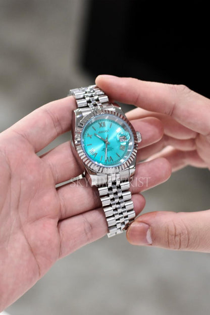 Mod Datejust  Roman Tiffany Green - SKYRIM WRIST 