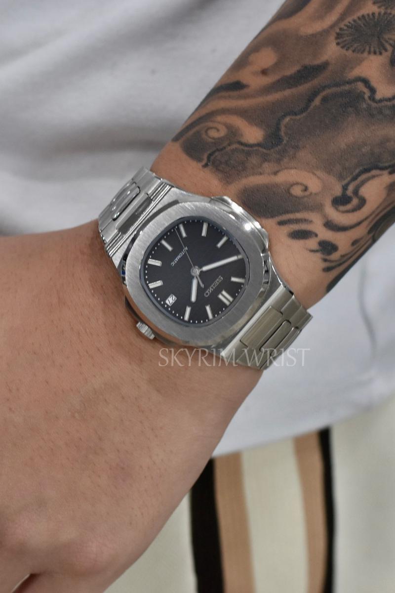 Mod Nautilus Silver Black - SKYRIM WRIST 