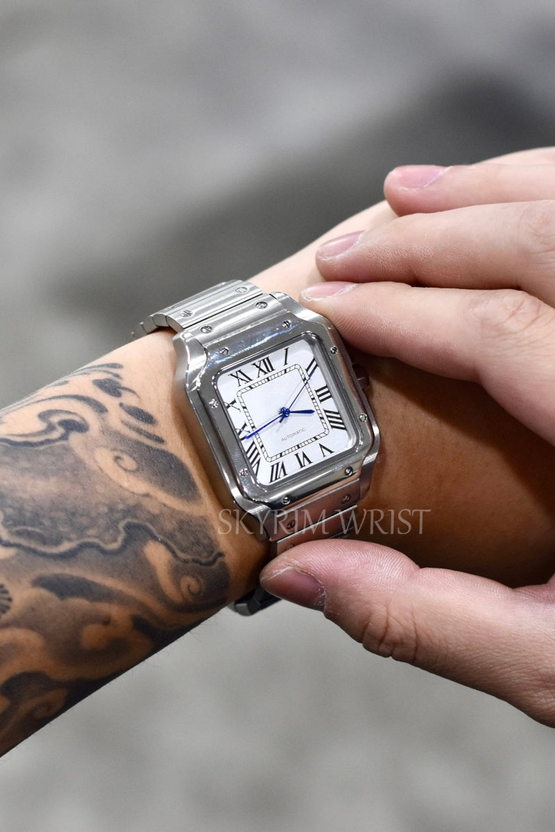 Mod Santos White Watch