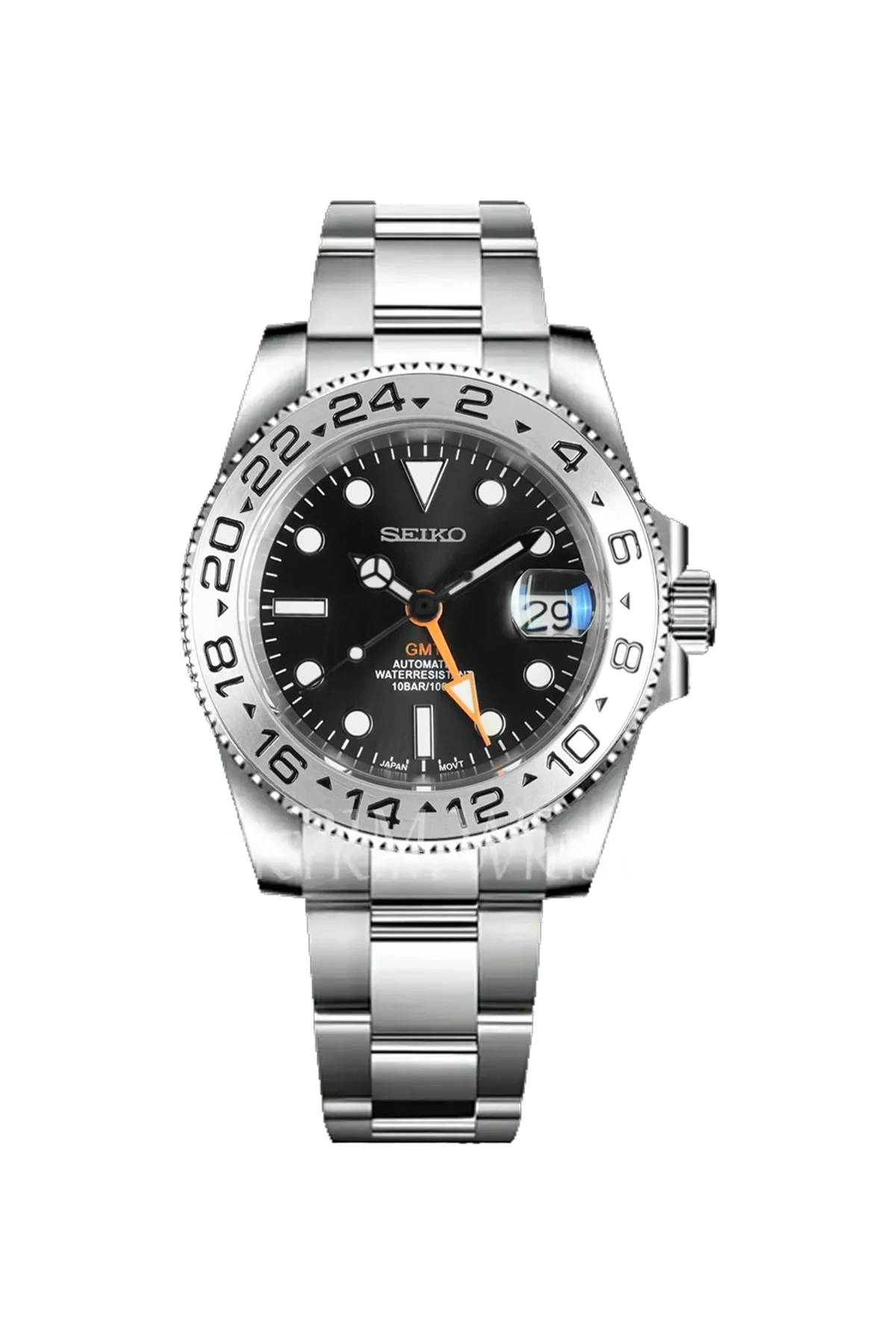 Reloj Explorer personalizado y rediseñado: bisel de 40 mm