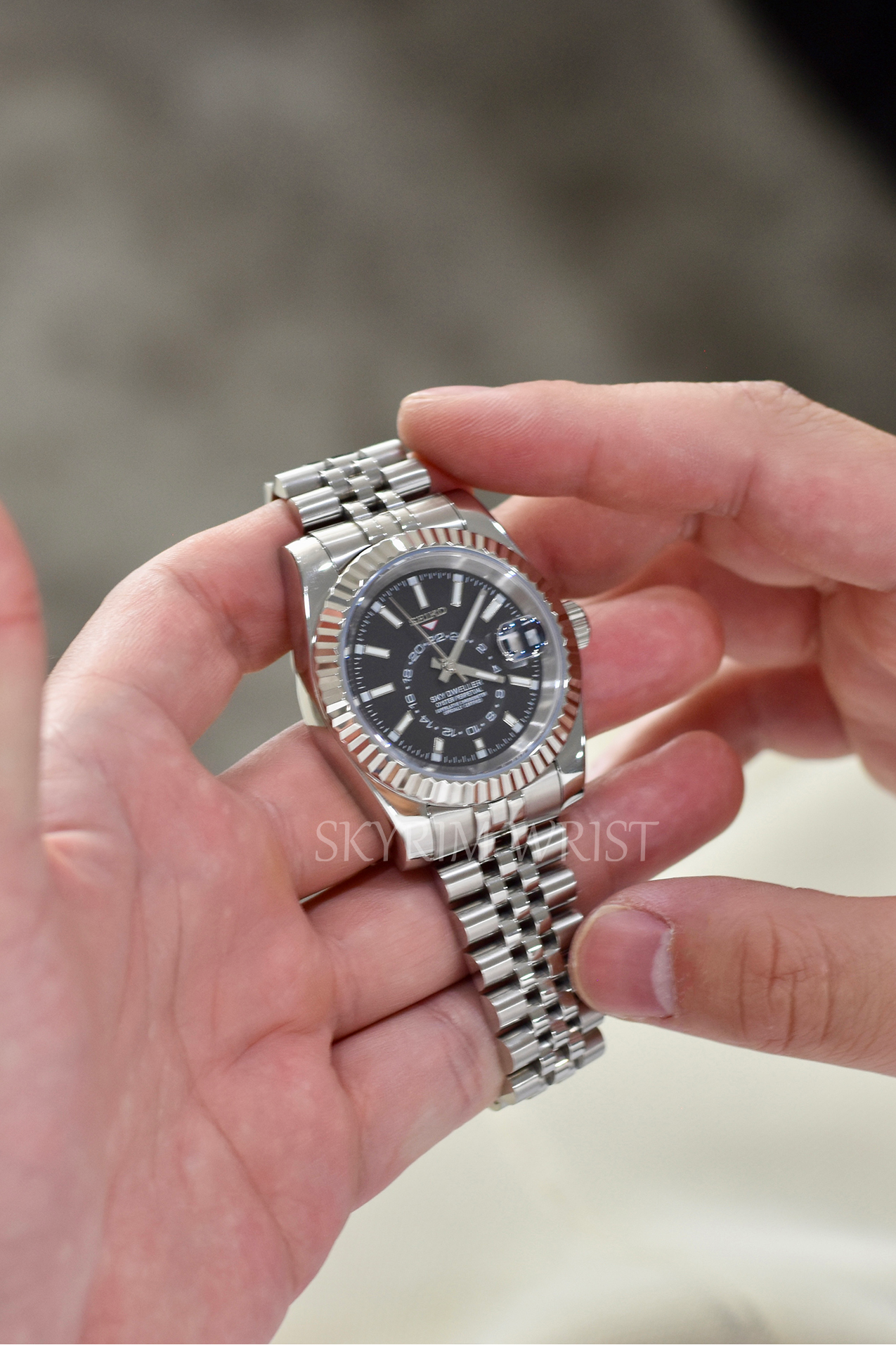 Mod Sky-Dweller Black - SKYRIM WRIST