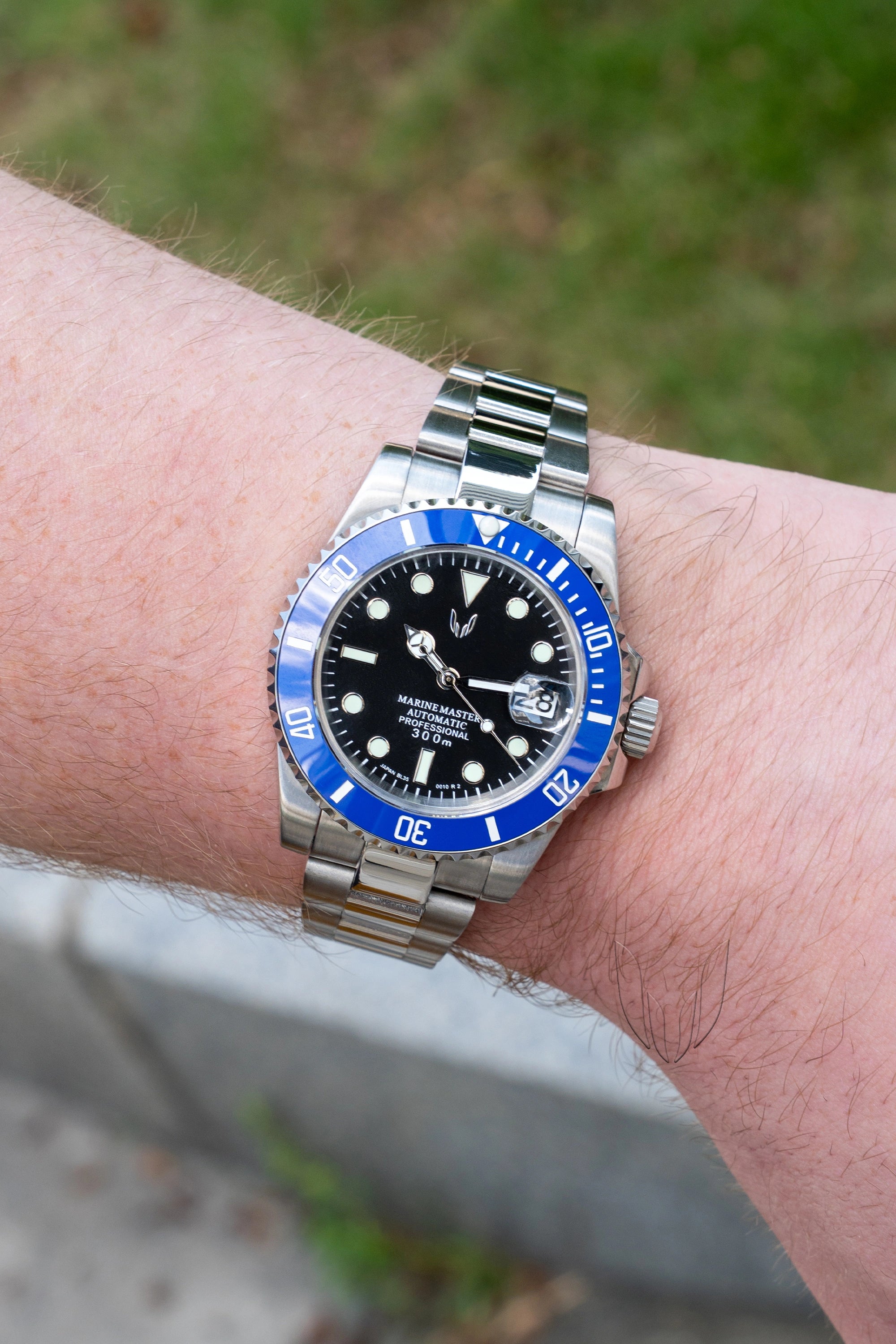 Image of Custom Submariner Smurf - SKYRIM WRIST