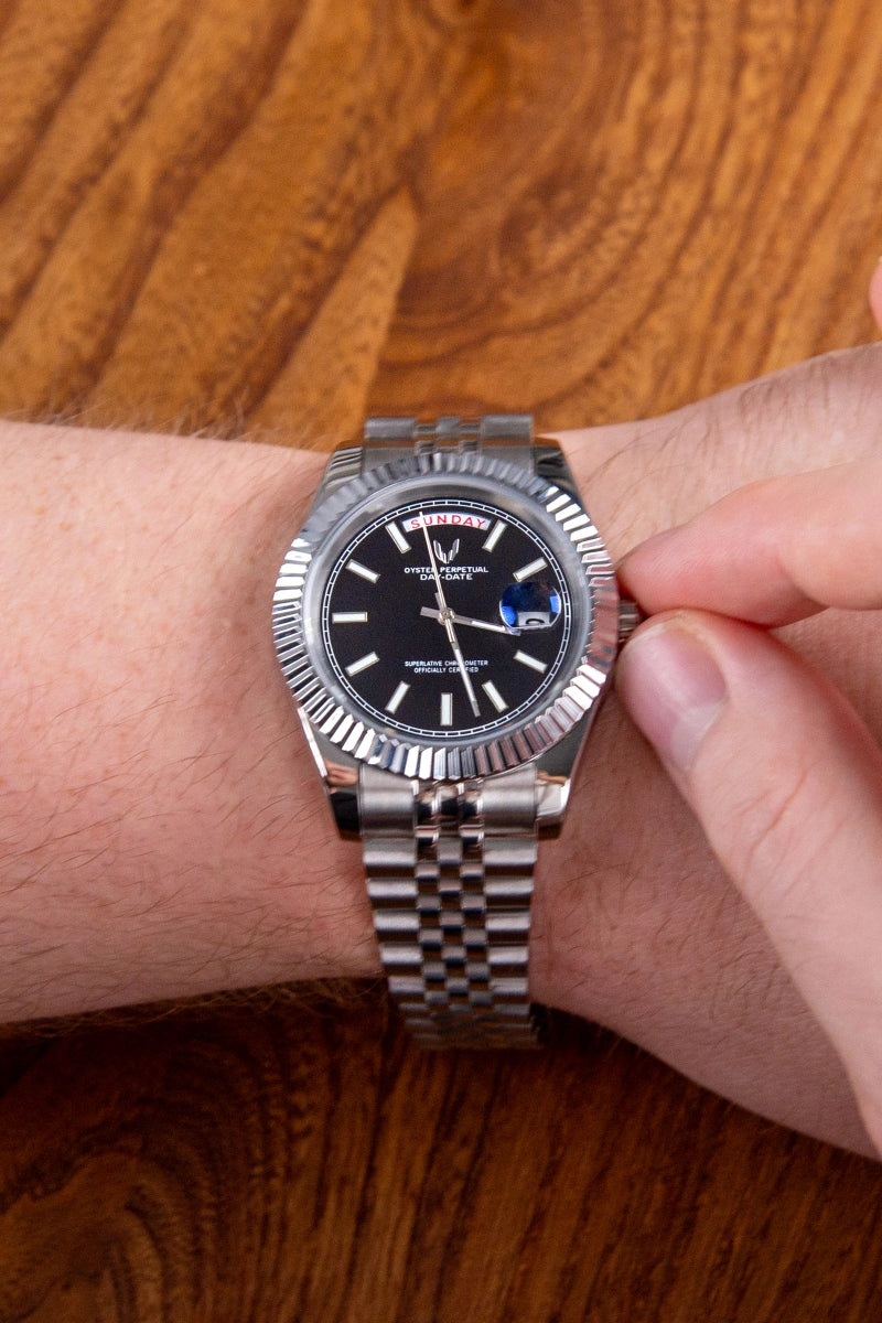 Image of Sovereign Day-Date Black - SKYRIM WRIST 