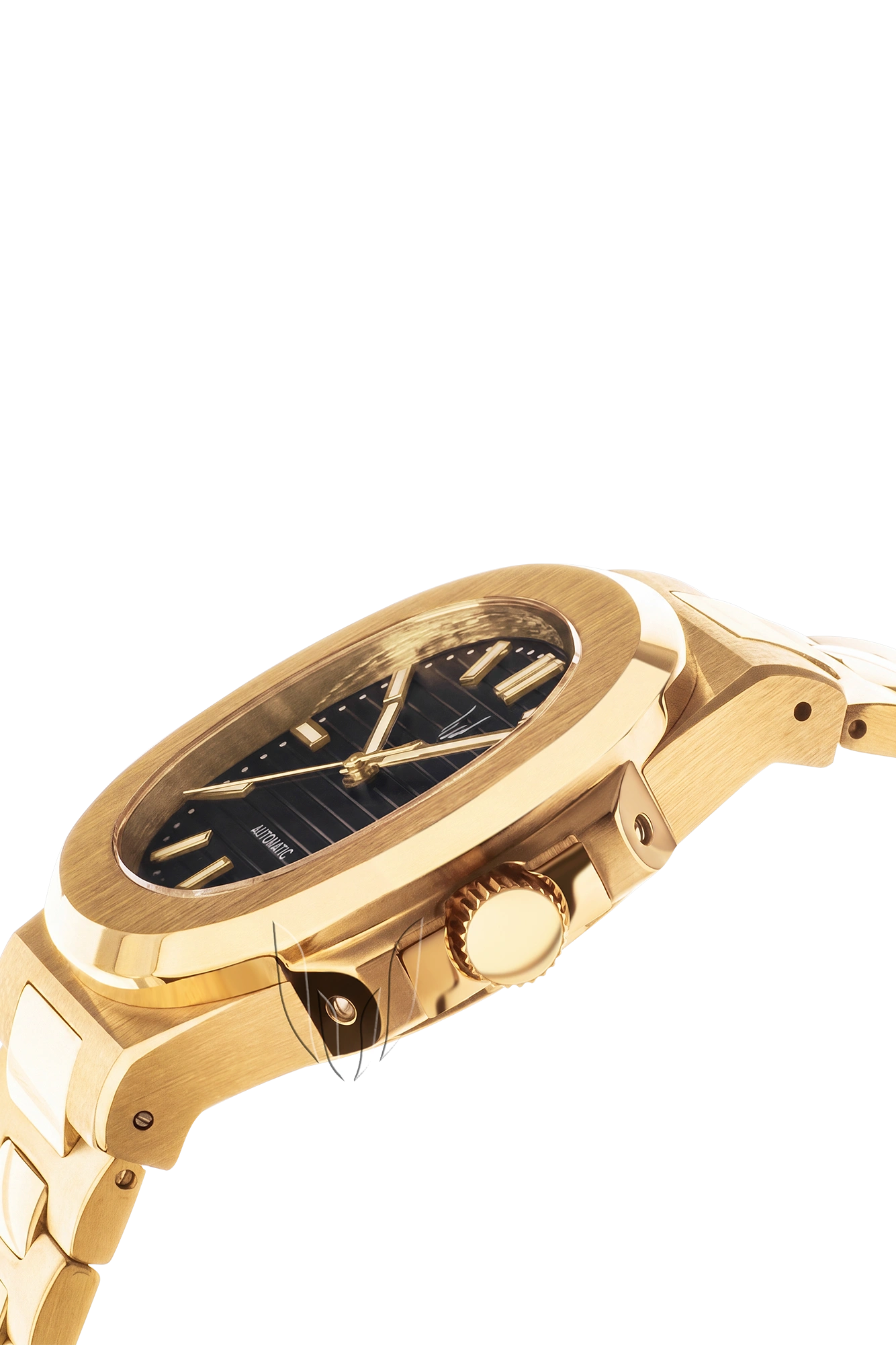 Image of Custom Nautilus Rose Gold Black - SKYRIM WRIST 