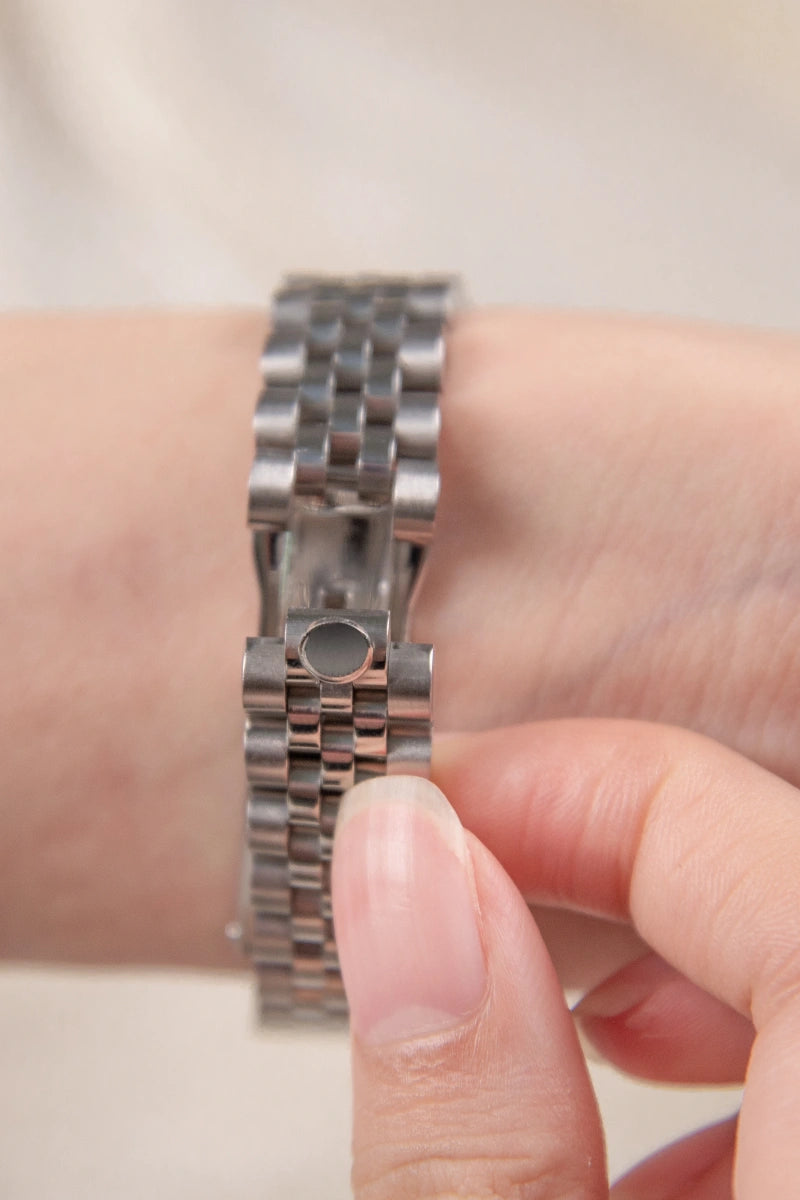 Image of Eternal Datejust Silver Diamond - 31mm - SKYRIM WRIST 
