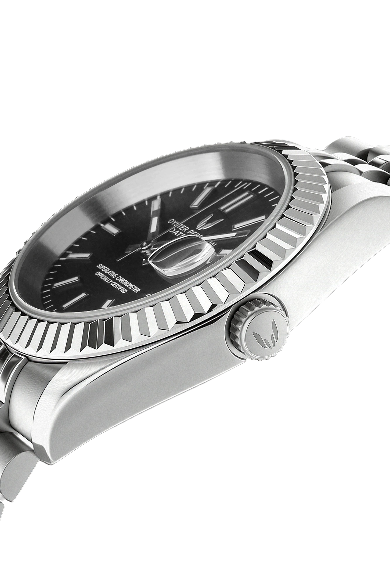 Image of Custom Datejust Black - SKYRIM WRIST 