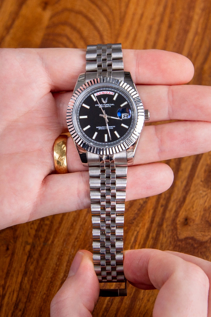 Image of Sovereign Day-Date Black - SKYRIM WRIST 