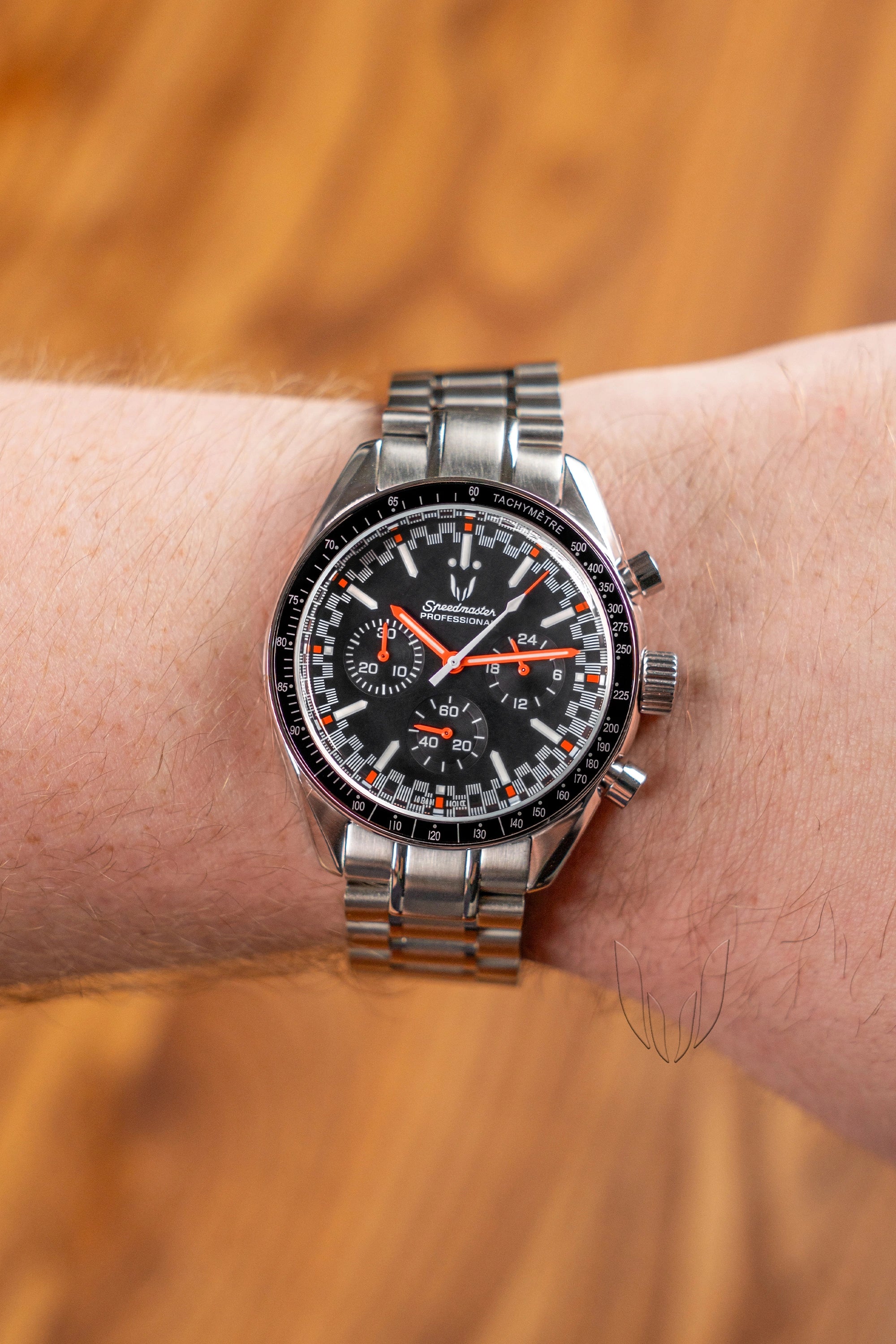 Image of Custom Speedmaster Midnight Circuit - SKYRIM WRIST