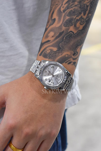 Mod Day-Date Silver - SKYRIM WRIST 