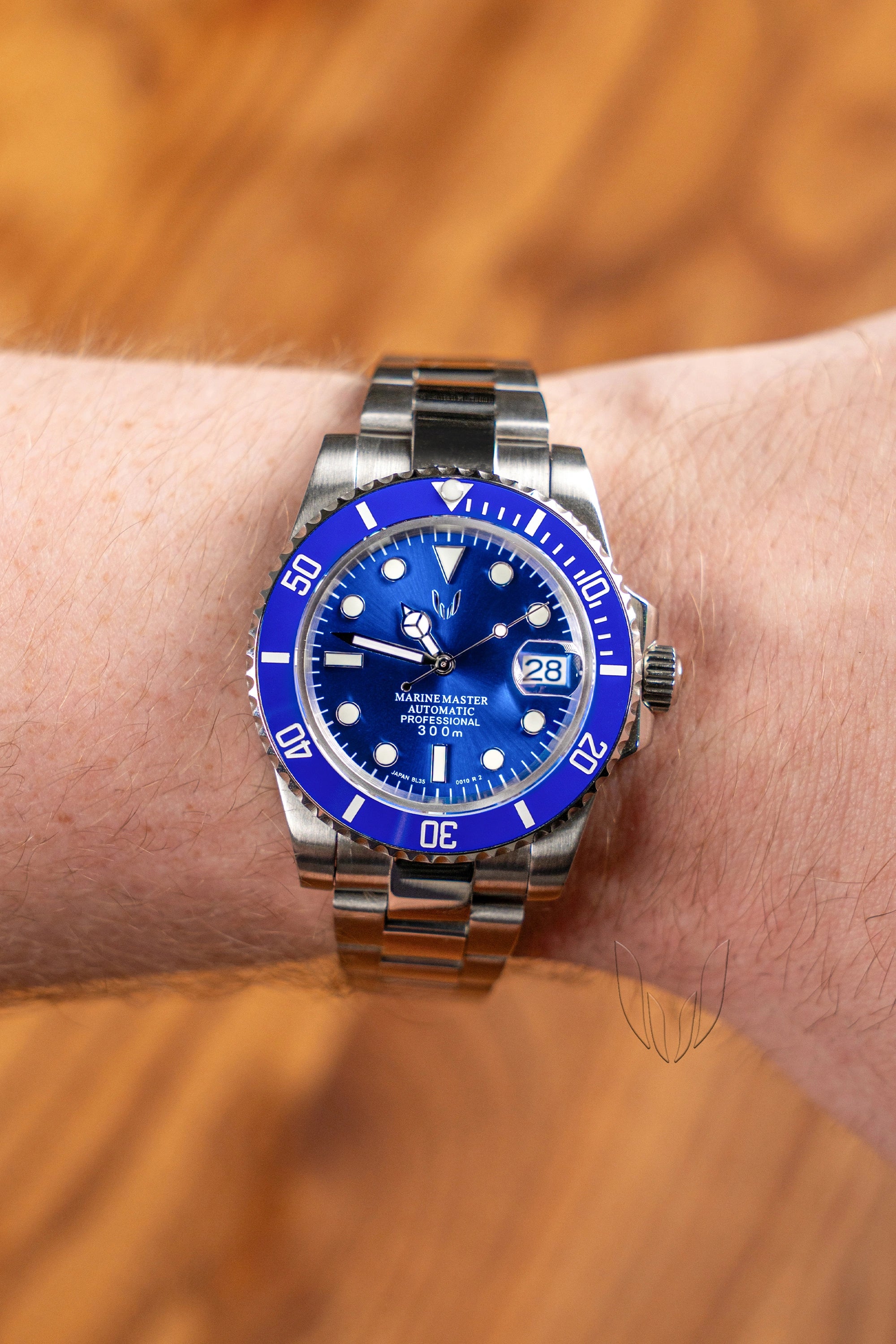 Image of Custom Submariner Blue - SKYRIM WRIST
