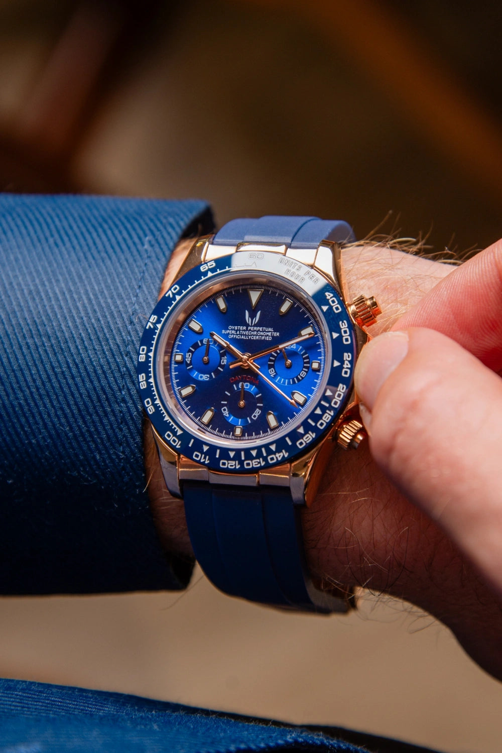 Image of Custom Daytona Blue II - SKYRIM WRIST 