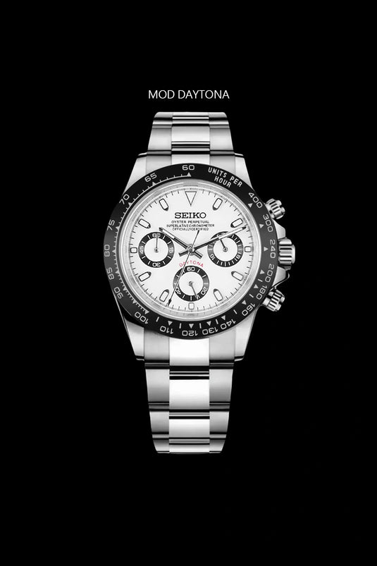 Custom Seiko Daytona style automatic chronograph