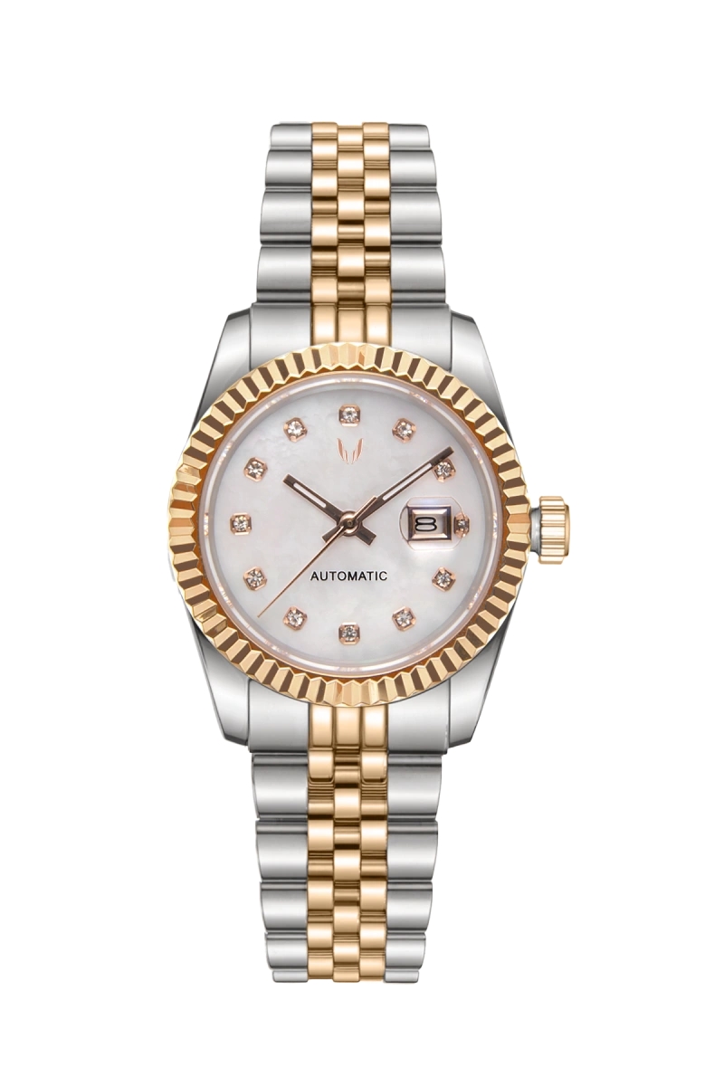 Image of Eternal Datejust Two Tone Pearl- 31mm - SKYRIM WRIST 