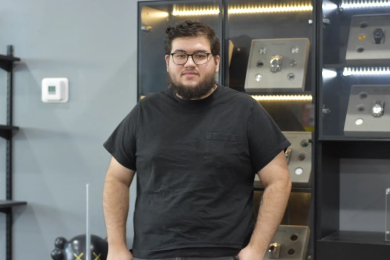 Brandon, watch assembly specialist at Skyrim Wrist.