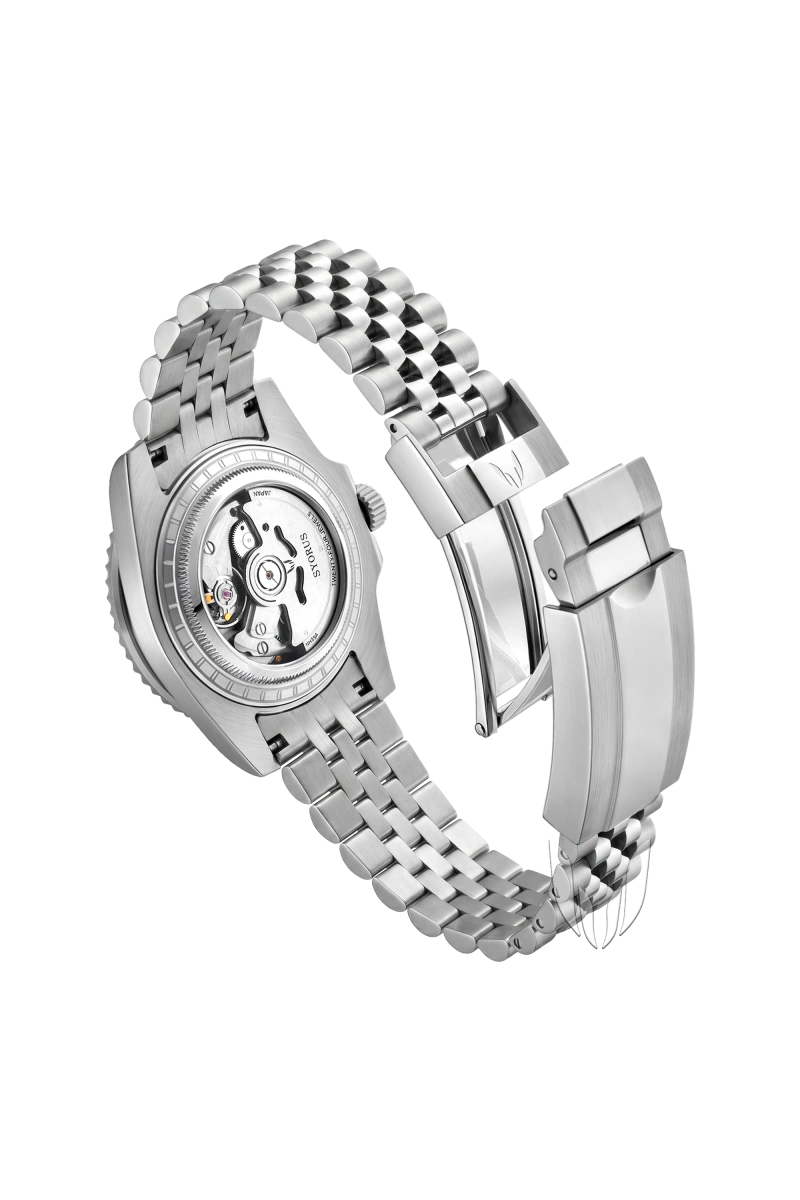 Image of Custom Datejust White Who Cares? - SKYRIM WRIST 