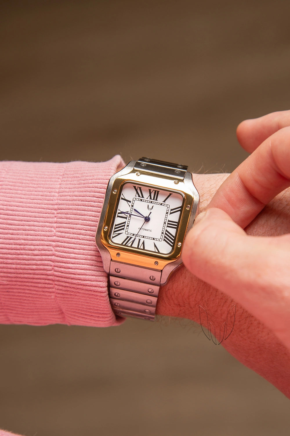 Image of Custom Santos Two -Tone White - SKYRIM WRIST 
