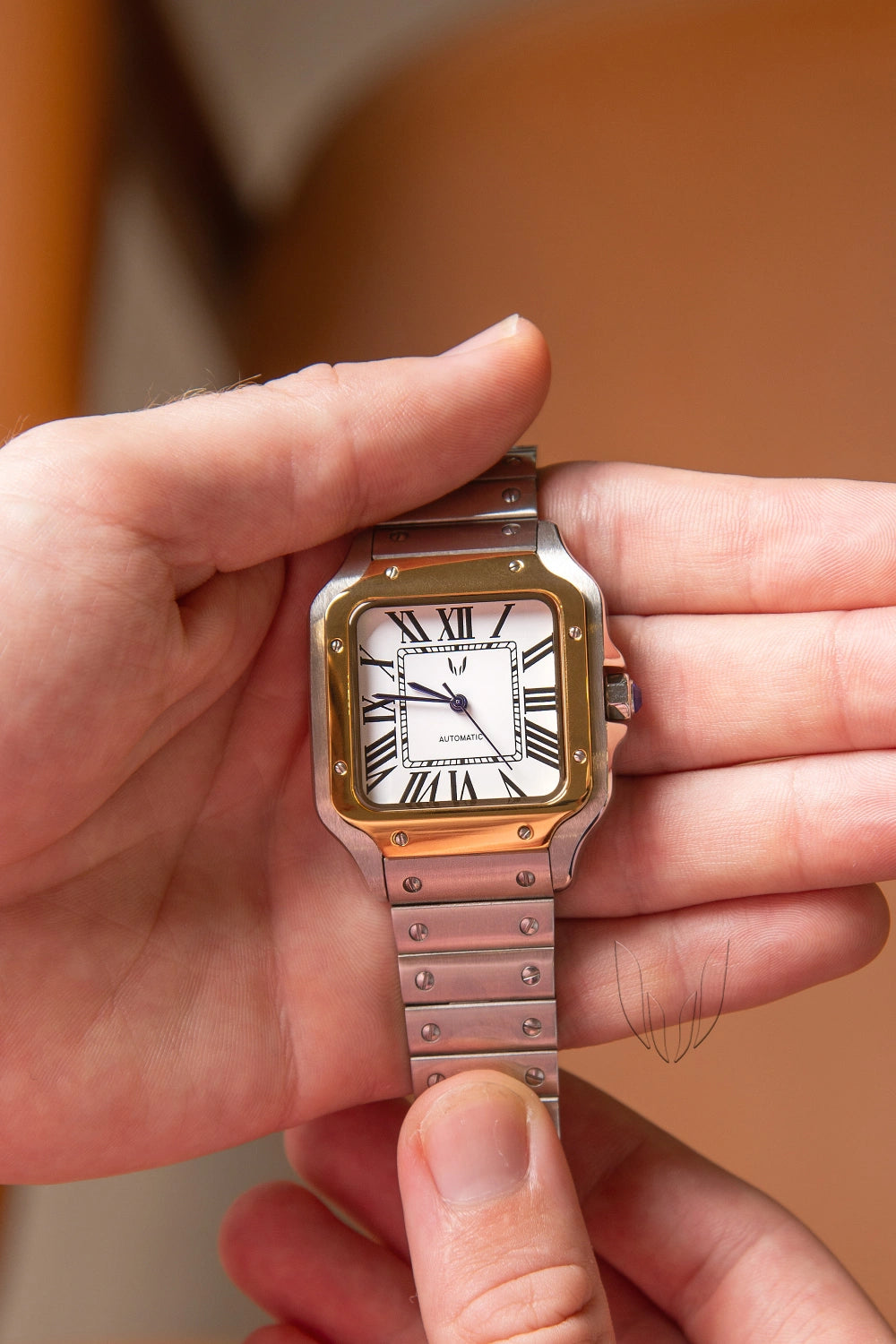 Image of Custom Santos Two -Tone White - SKYRIM WRIST 