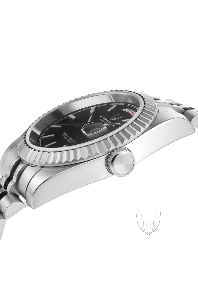 Image of Custom Day-Date Black - SKYRIM WRIST 